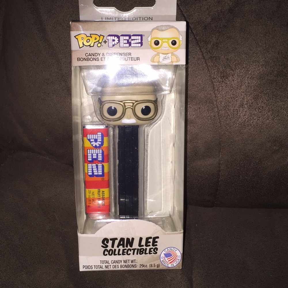 Stan Lee Funko Pop!!! PEZ Collectibles